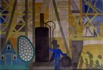Wandschildering Leo Visser.
<br/>
Gert-Jan Lobbes, 2016-01-25